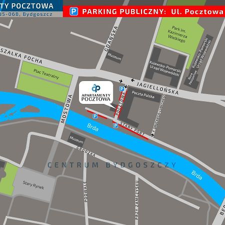 Apartamenty Pocztowa Bydgoszcz Kültér fotó